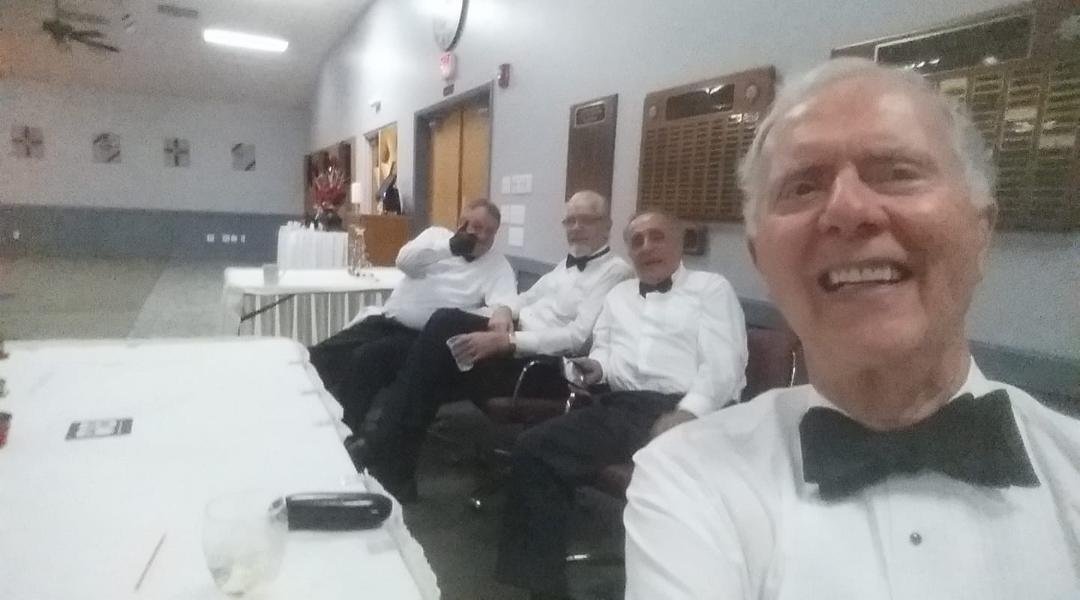 Thanks guys for waiting on the ladies at their Christmas party
