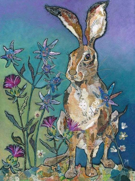Don't forget, first thing upon waking, say "Rabbit Rabbit Rabbit." xoxo