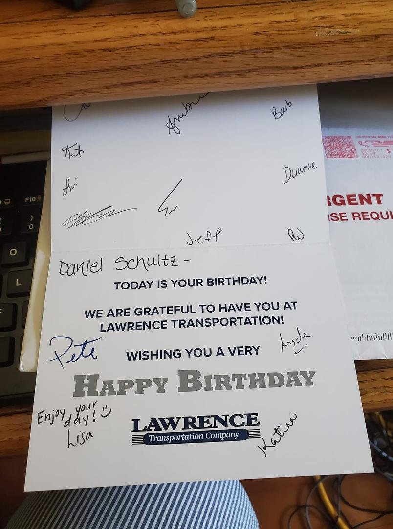 Happy birth day to Daniel Schultz!