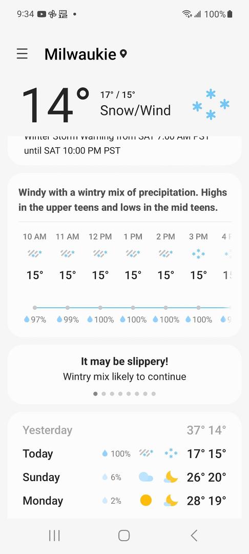 Staying in. Grandaughter and I keeping warm. Our power lines right here are underground thankfully. as