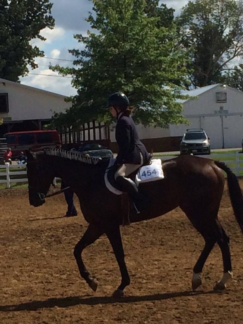 Makayla third place at Wellington Fair Grounds