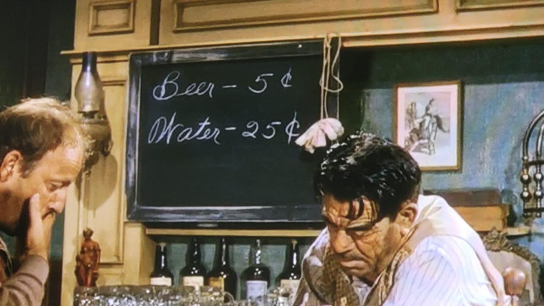 I noticed the pricing on Gunsmoke. Now, I get it, there was a drought.