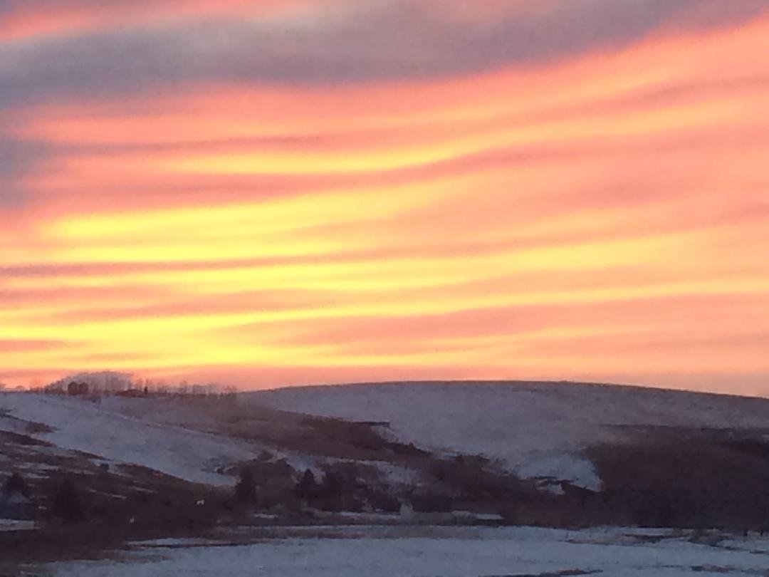 Sunrise this morning!