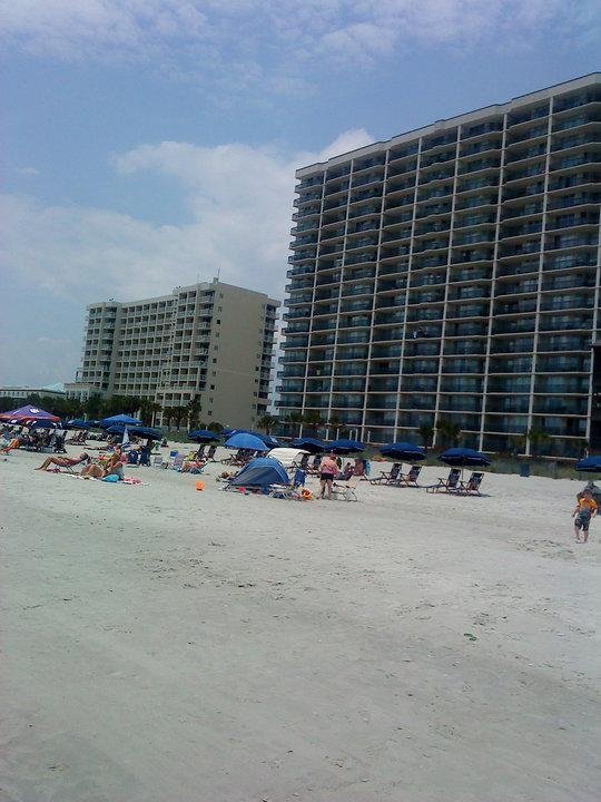 Ocean Drive Beach and Golf Resort on left.
