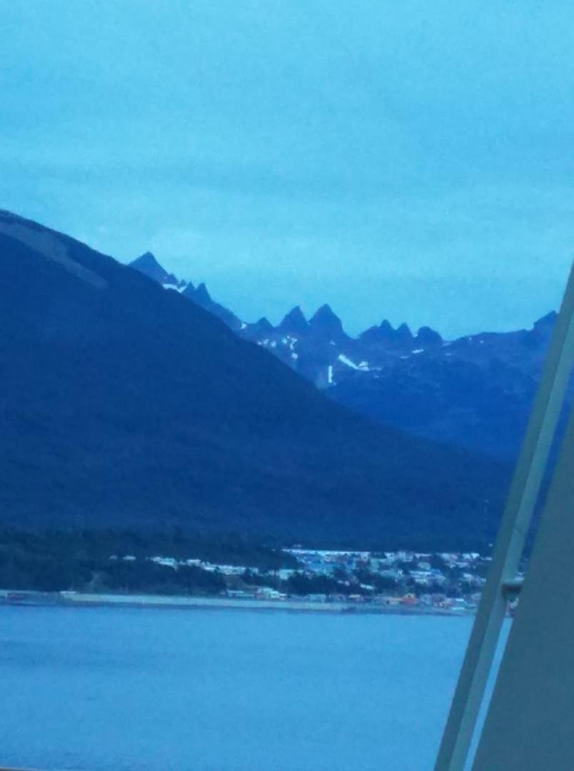 This is Ushuaia, Argentina, also known as The End of the World. We are searching for penguins and saw some today on our excursion to Tierra del Fuego.
