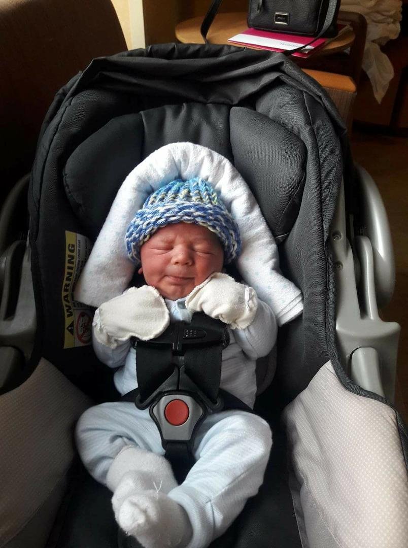 Meet my new Grandson Austin Rocco Rossini what a sweet heart.