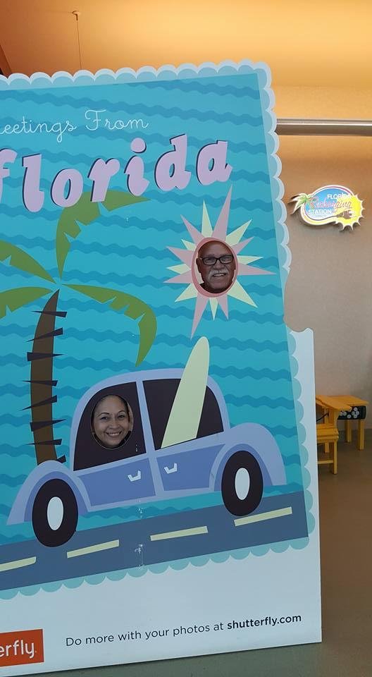 Indiana was nice to see the snow and feel the cold air, but there's nothing better than feeling the warm air in Florida. It's awesome to be home!
