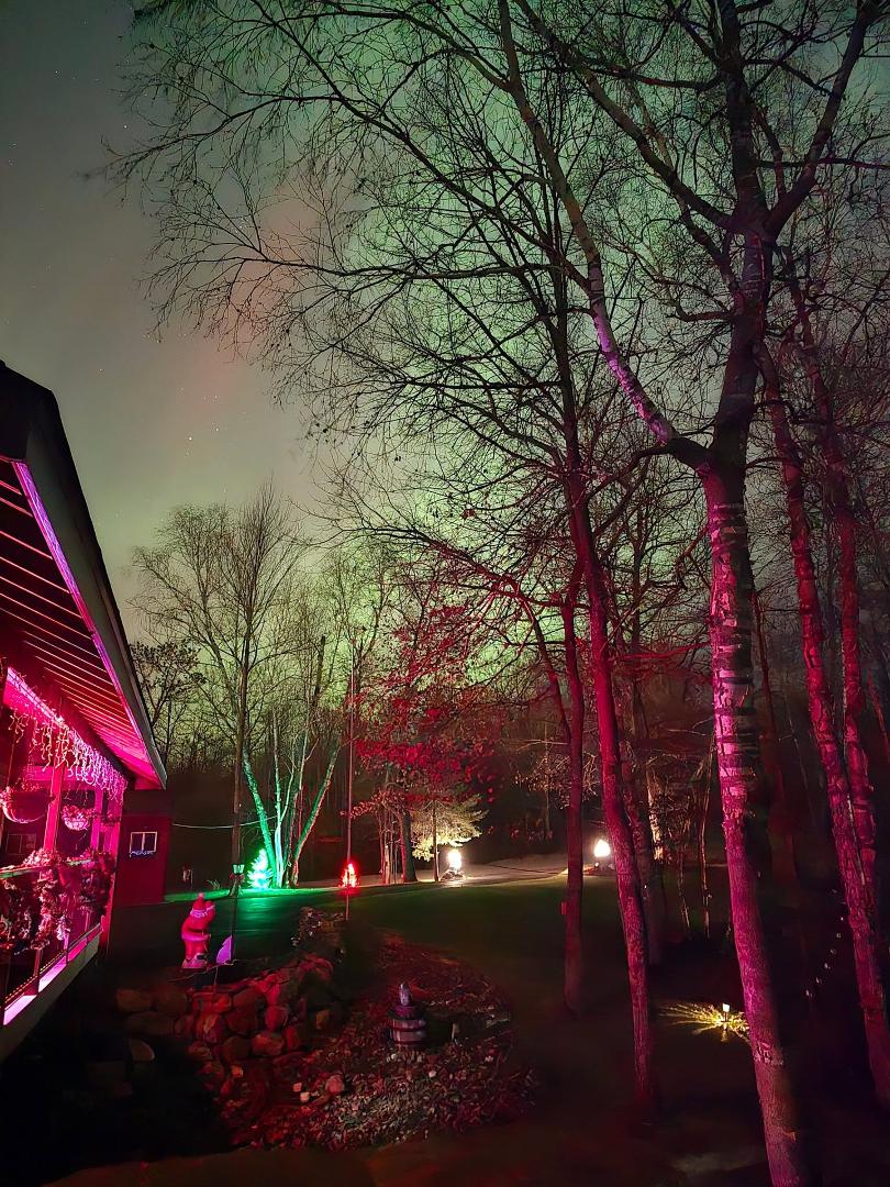 Some great color tonight off the deck.