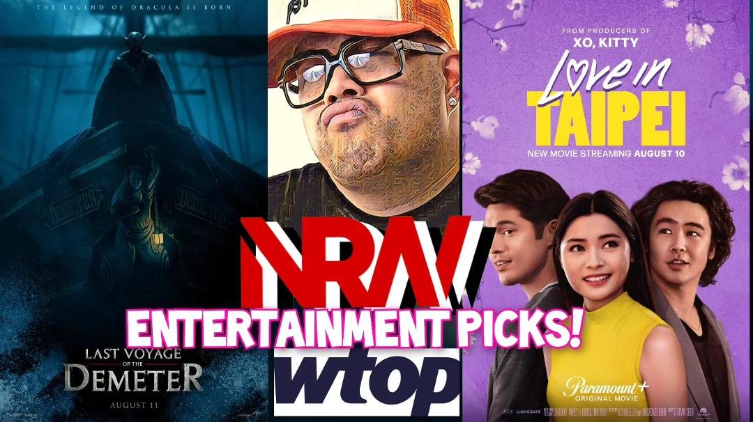 Have you seen 'THE LAST VOYAGE OF THE DEMETER' or 'LOVE IN TAIPEI' yet? Hear why they were my recent #entertainmentpicks on WTOP! Check out my thoughts from 103.5 WTOP-FM Radio on the radio replay on NRW! Listen & SUBSCRIBE