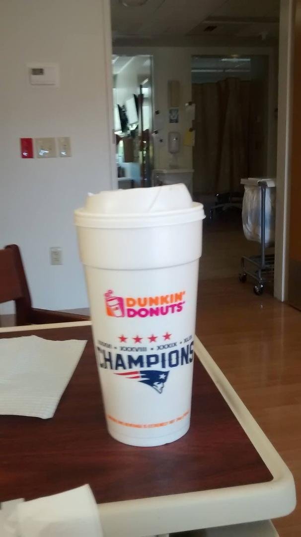 Gotta have it everyday, even in the hospital