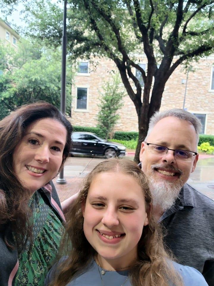 Ashtyn's 14th birthday dinner tonight. She's growing up so fast and high school next year!