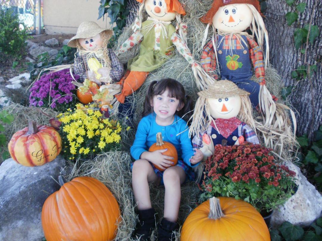 Pretty Fall scene at Katelyn's daycare.