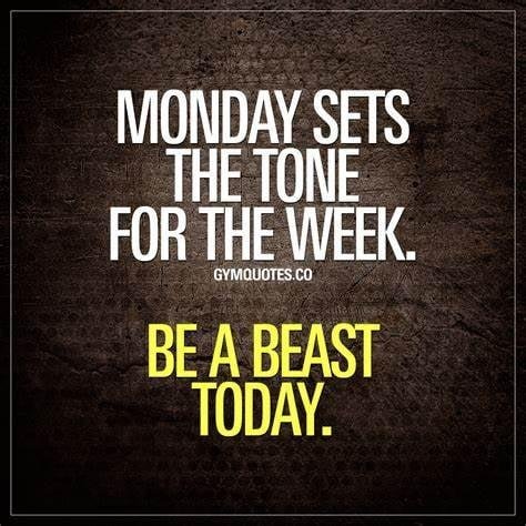Beast mode = on!   😉