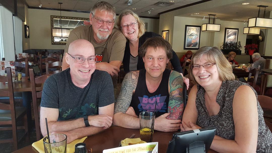 Birthday lunch at Olive Garden