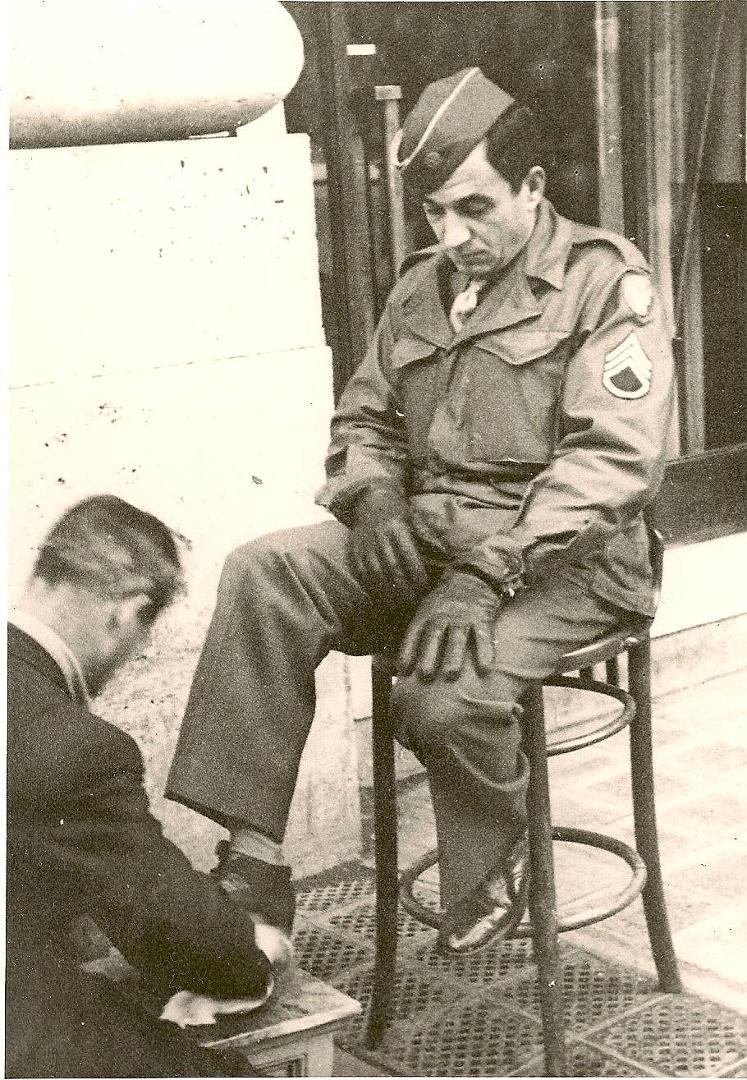My dad during WWll, Naples 1944.