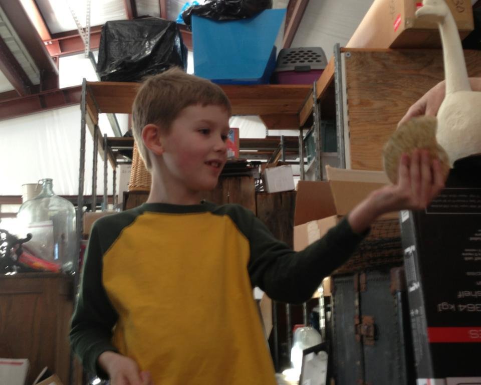 Happy Birthday to Erik Van Doren, 9,  future American Picker!