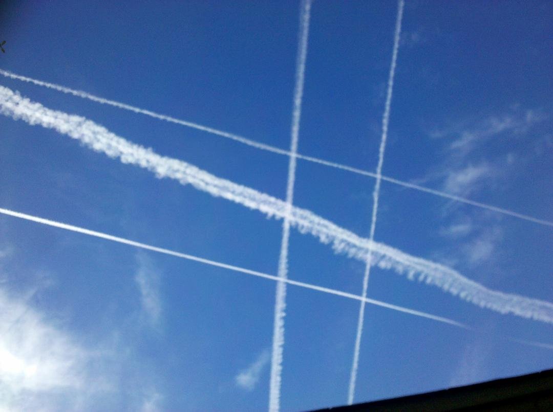 Maybe it's just me, but if all a person has to do is look up in the sky to see this shit, yet they still deny that what they can see with their own eyes somehow doesn't exist, then perhaps THEY are the chemtard.