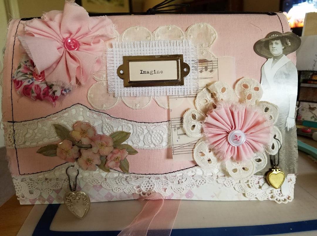 Another sneak peek! A custom ordered album for a friend of my Mom!