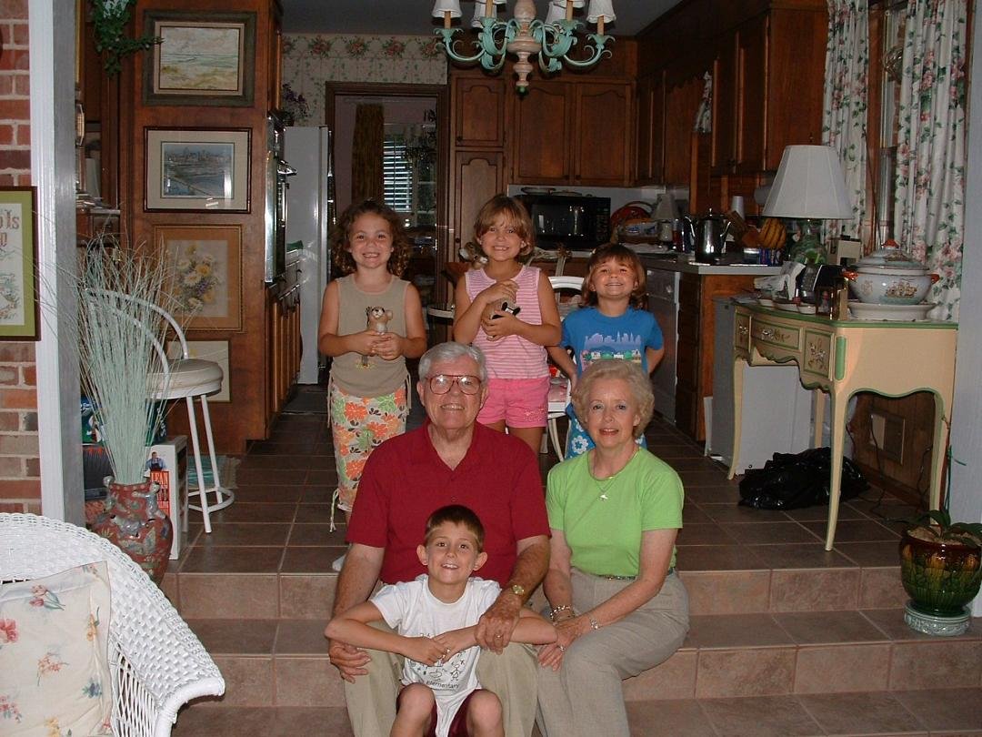 Grand kids, and Brittany (rachel's friend)