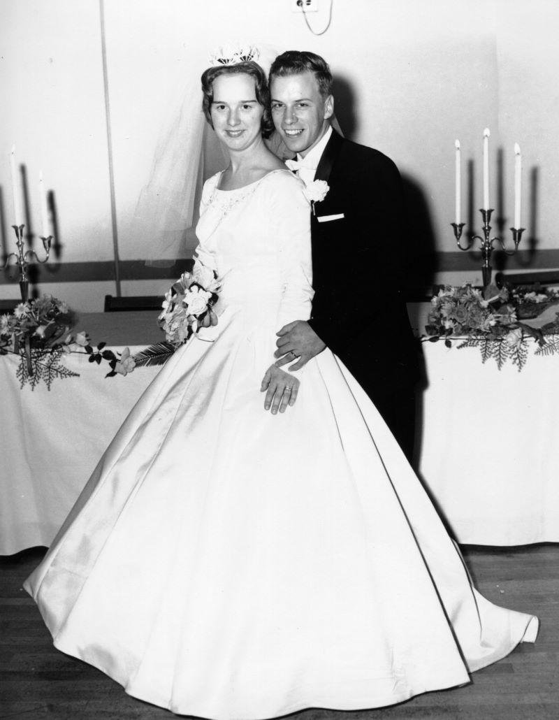 We are celebrating our 50th Wedding Anniversary today, November 28, 1964