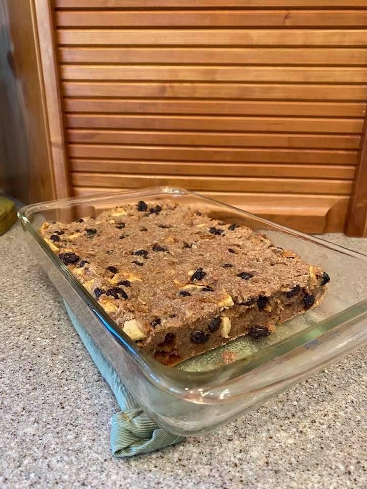 I just made a Bailey’s, apple and raisin bread pudding....probably one of my greatest baking achievements!!!! Yum