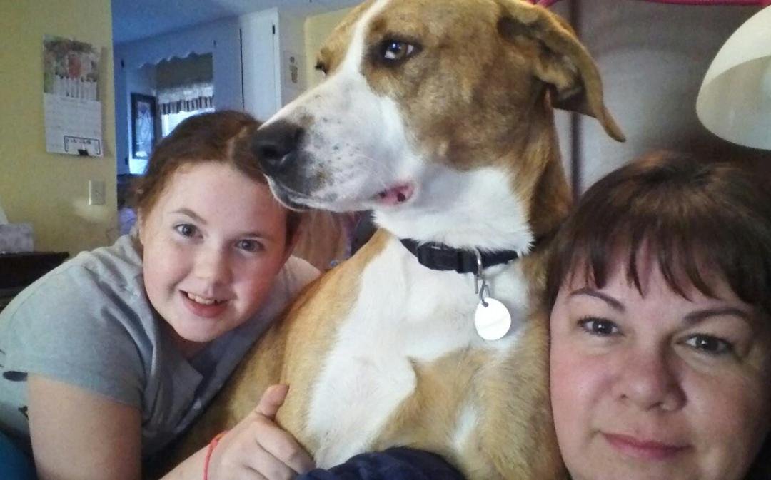 Peggy joined us. Sarah had climbed in the chair when I spoke firm to Peggy, like she would be comedic relief.