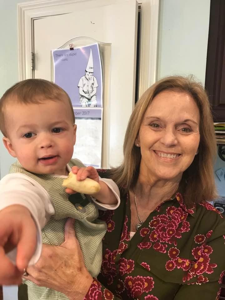 A wonderful Thanksgiving with great-nephew
!