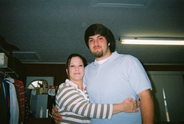 Youngest daughter Cheryl and Grandson Kirk