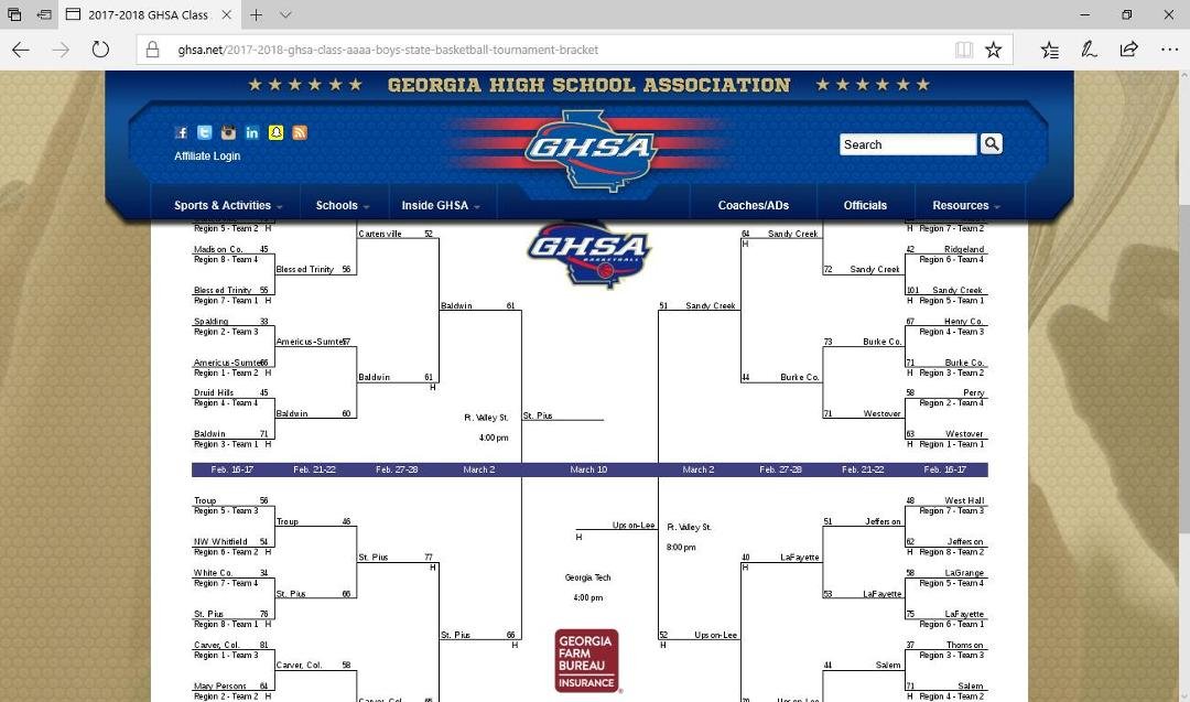 Upson-Lee Knights on to the Ga. Tech! Knights Seeking back to-back State Championships.