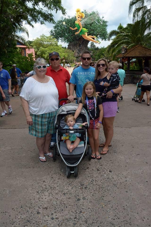 Tinker Bell gave us a shot of Magic Dust so we could enjoy Animal Kingdom.