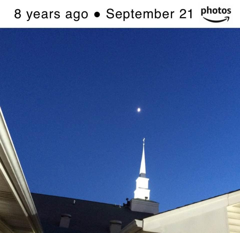 I took this picture from the Unity Baptist parking lot!
It has a LOT of meaning to me!! 🙏🎶🤠