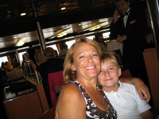 Rosie & Christian on Cruise Aug.'09