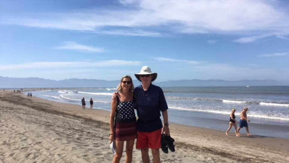 Our morning beach walk at Nuevo Vallarta