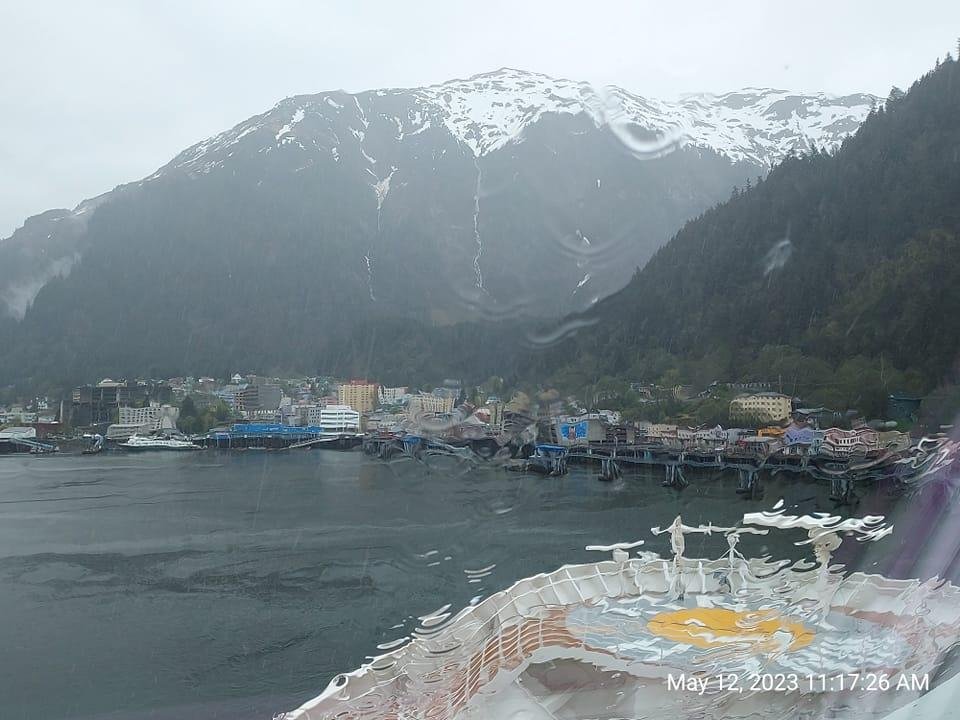 Docking at Juneau , AK.