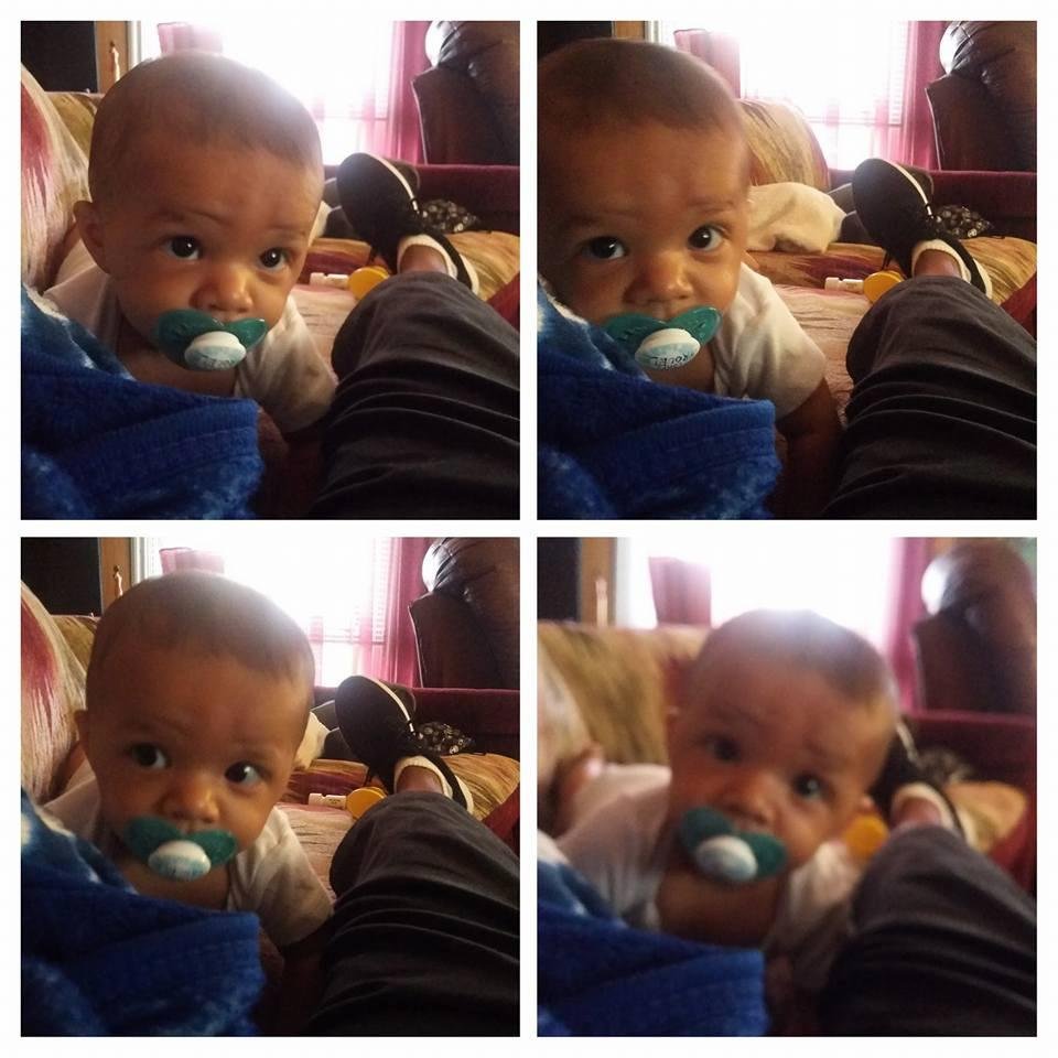 My other lil man hanging out.