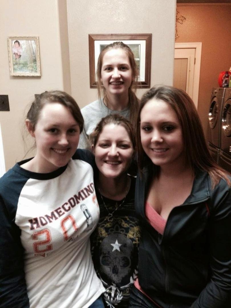 Jamie and her niece's.  Chelsea (Boo), Kori and Taylor
