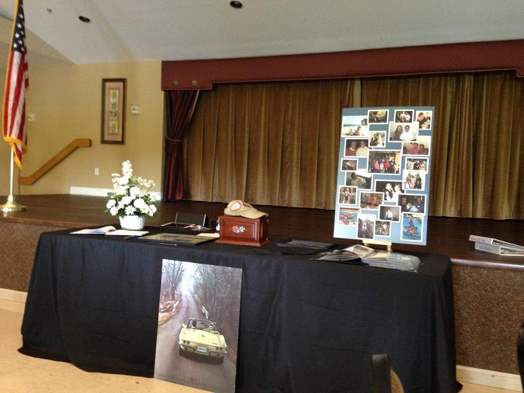 Celebration of Life for the love of my life and best friend. Our Groves Family, Corvettes and Friends, Calente Golf Friends Thank You All For the Wonderful Farewell to Bob.