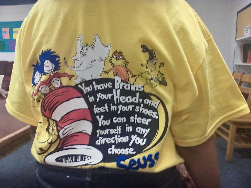 Dr. Seuss Birthday celebration at the Boys and Girls Cub