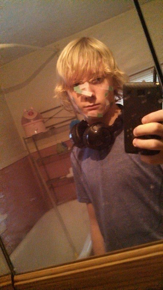 All camo'd up! ;b can't even see me!