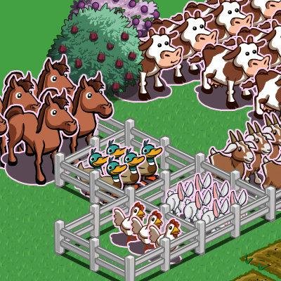Well organized - FarmVille: http://apps.facebook.com/onthefarm/?ref=takePhoto&visitId=1081731046