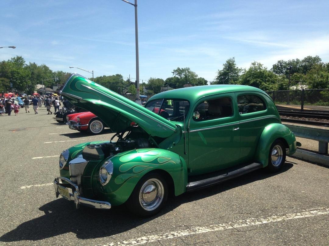 My 40 at a car show