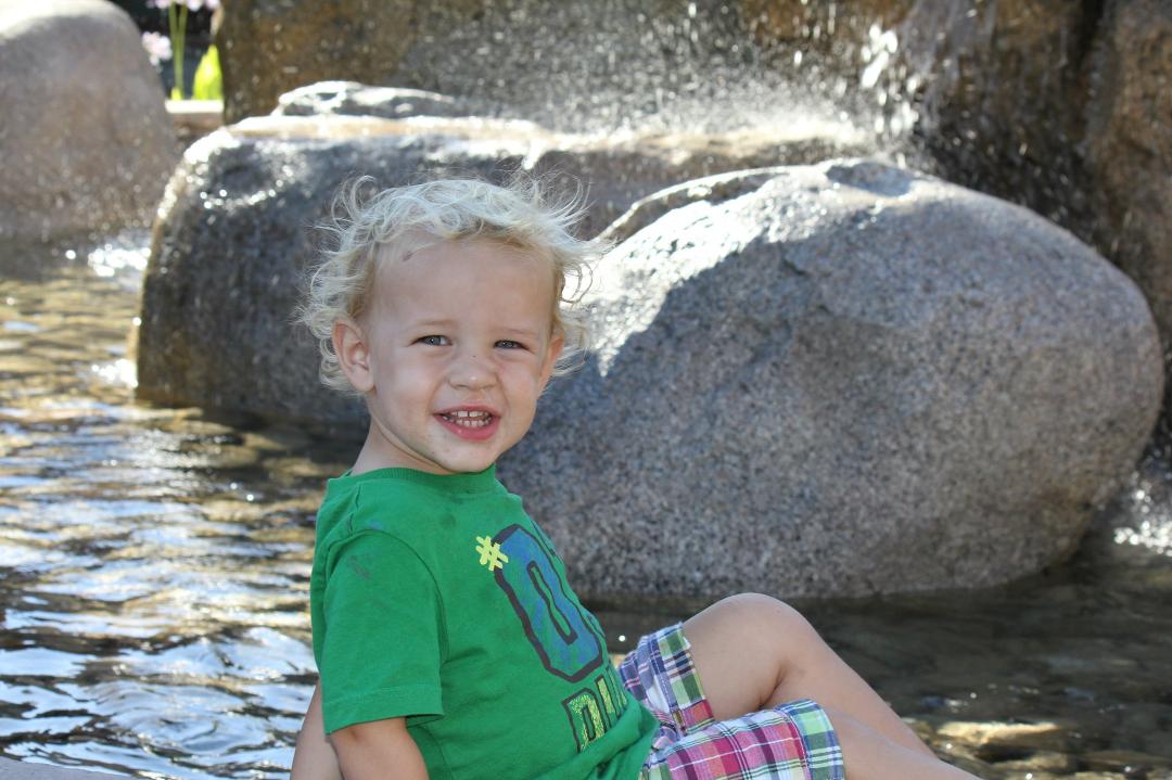 Allan Boyer's album, Ryker 2 Years Old