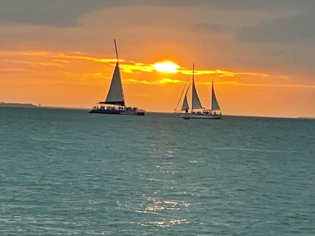Key West sunset. Not a bad way to spend February