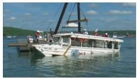 OMG! Branson, MO duck boat sank killing 17 people. Gail and I were on one of those in 2005 at Branson which, when we got out onto the lake starting taking on water. Luckily we were not too far from shore so the captain of t