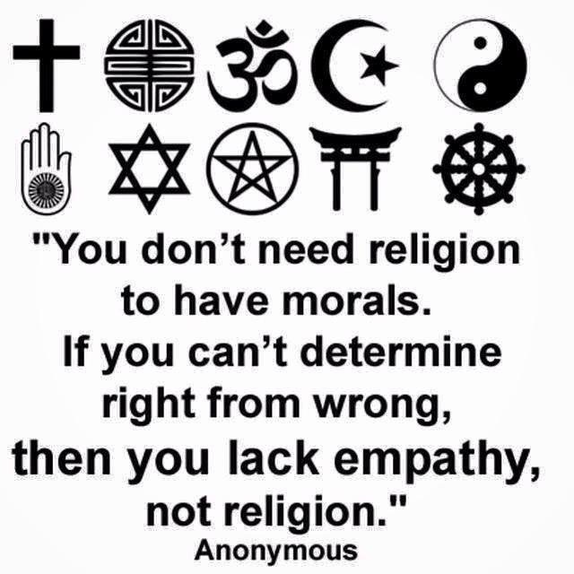 Here is my view on the need or lack there of for organized religion