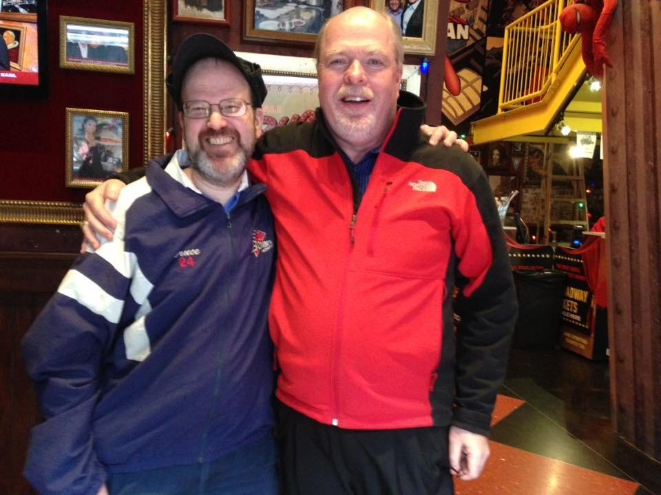 Haven't seen this guy in over 30 years! It was great to have lunch with Bruce Ganek and the rest of his crew as they tour The Big Apple. It was as if nothing had changed; except for hair and waist lines! Enjoy the rest of y