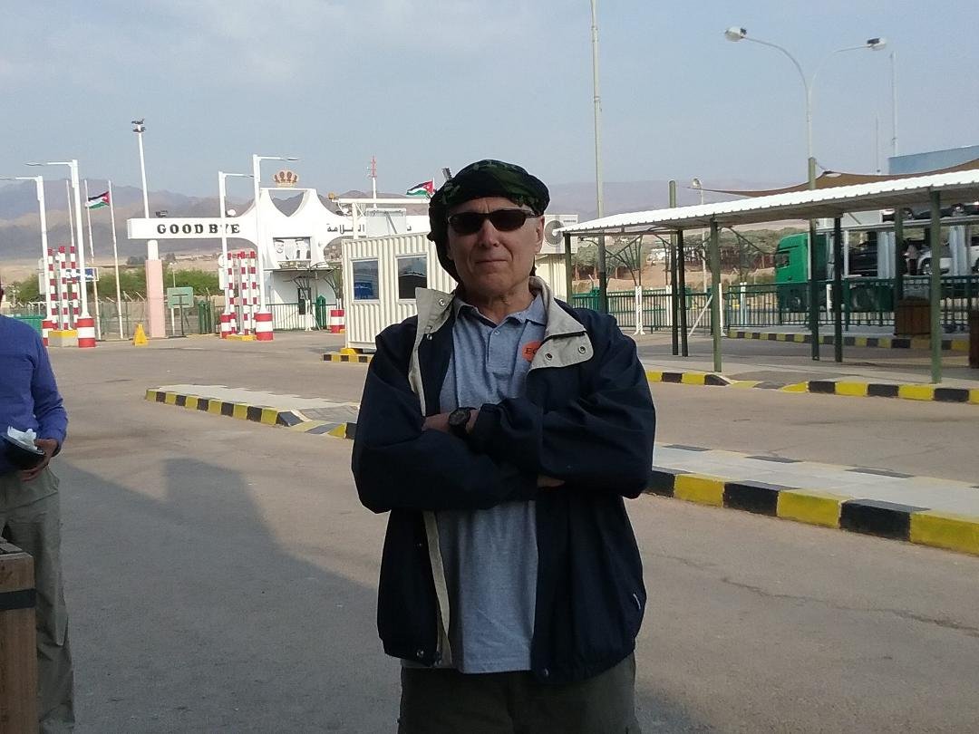 Aqaba, Jordan. At the border.