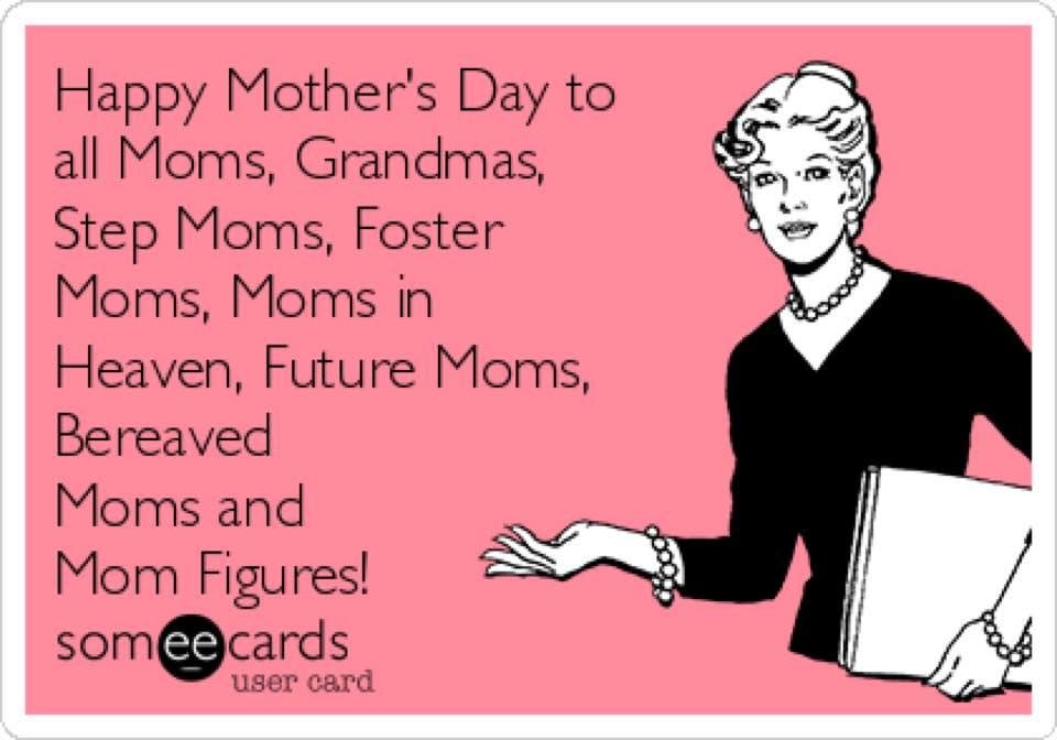 Happy Mother’s Day to you all, enjoy your day the best way that you can.