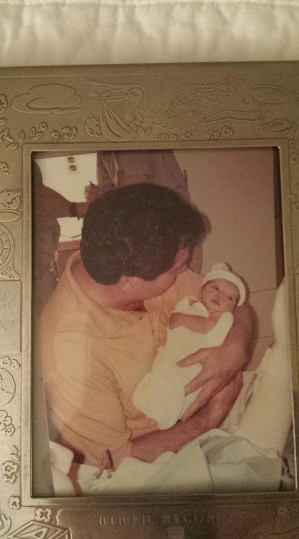 Aiden, here's a picture of mommy when she was your age... beautiful.
I love you, Gandpa