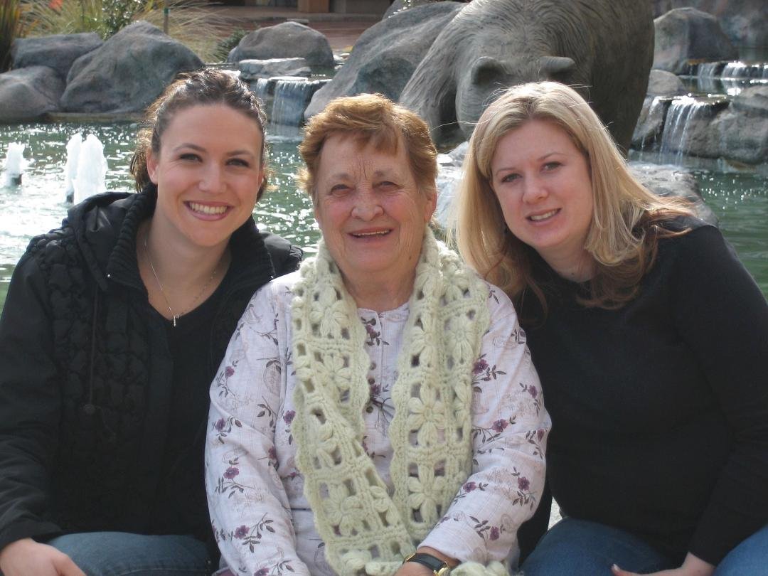 Casey Cortopassi Gidich, Doris Ross (my Mom) and Amanda Galli Sumpter: Three of the most beautiful women in my life.
